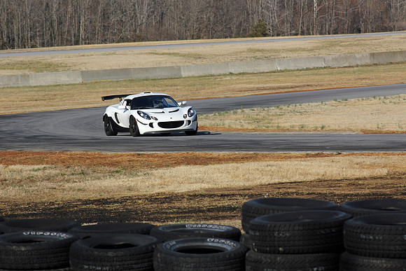 Tommie Burke Lotus on turn 3 VIR